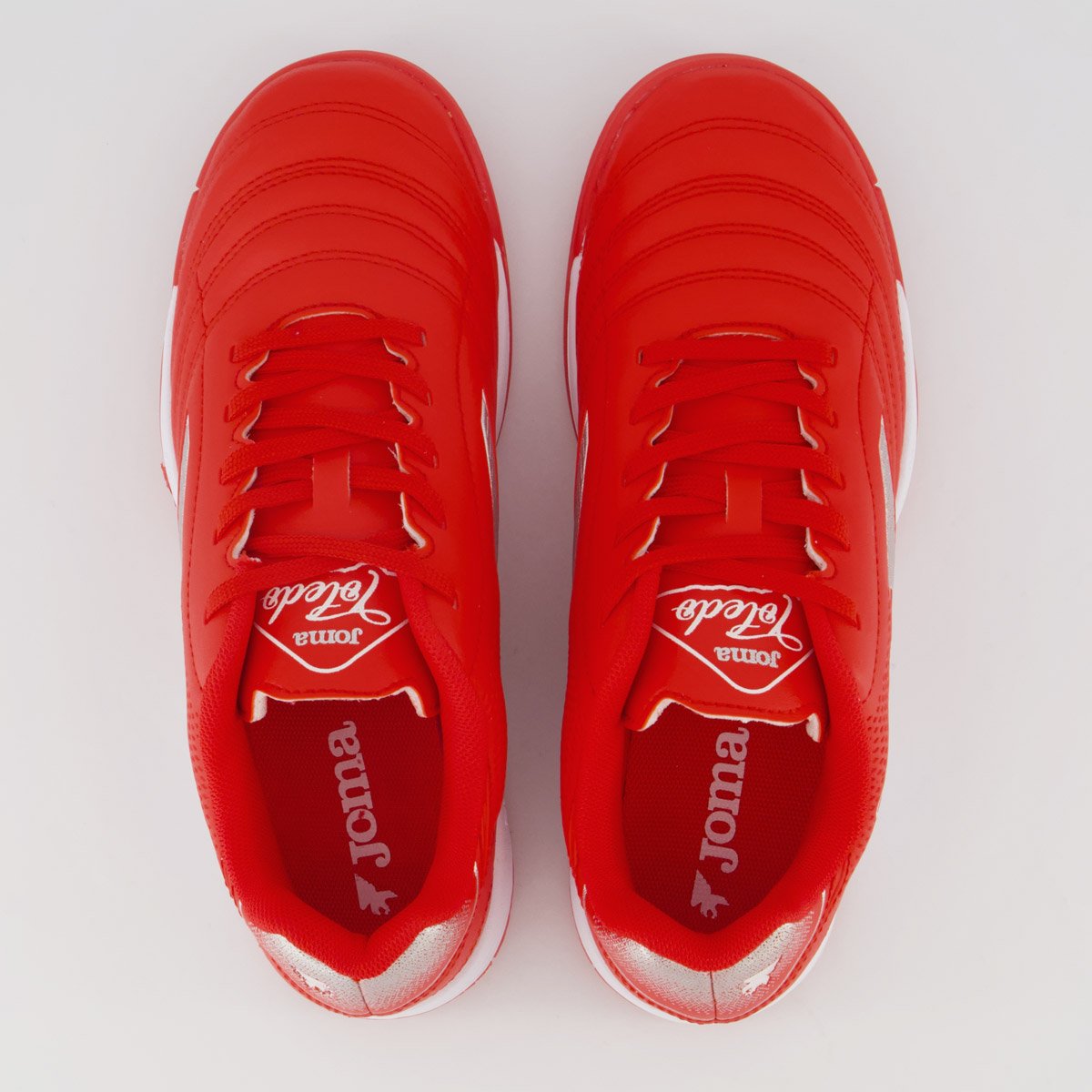 Chuteira Joma Toledo Futsal Juvenil Vermelha Vermelho 4