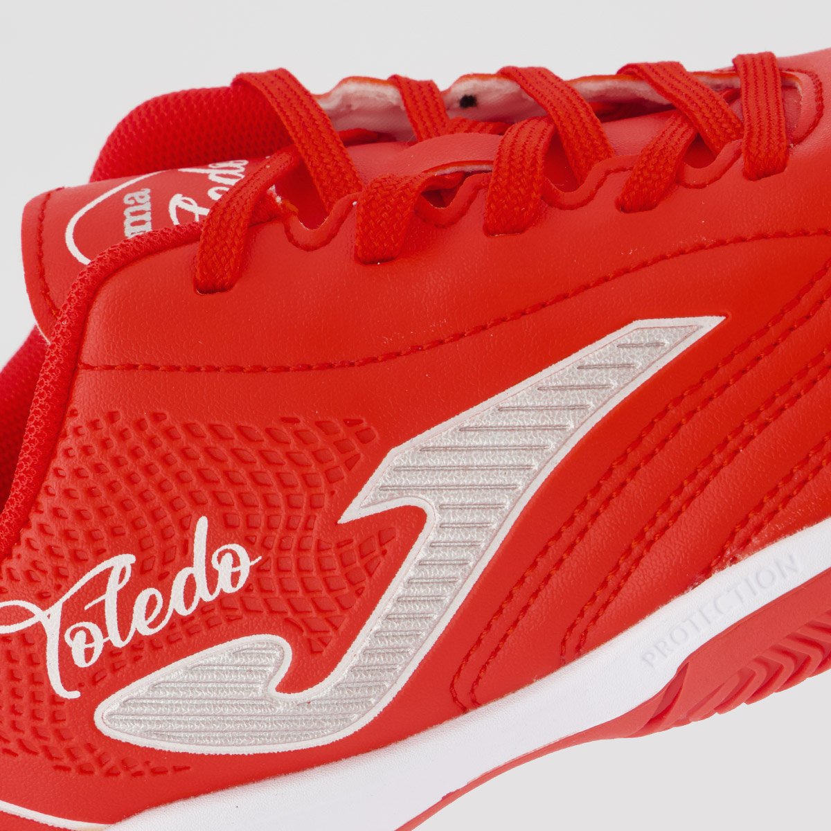 Chuteira Joma Toledo Futsal Juvenil Vermelha Vermelho 7
