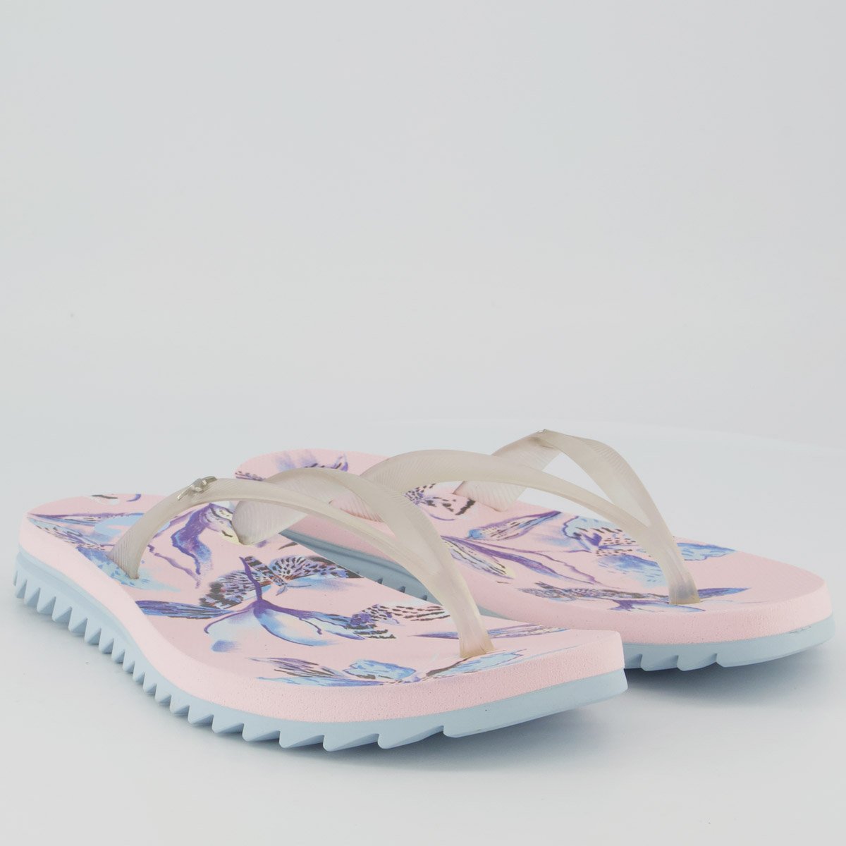 Chinelo Kenner Polen Feminino Borboletas Rosa Rosa 3