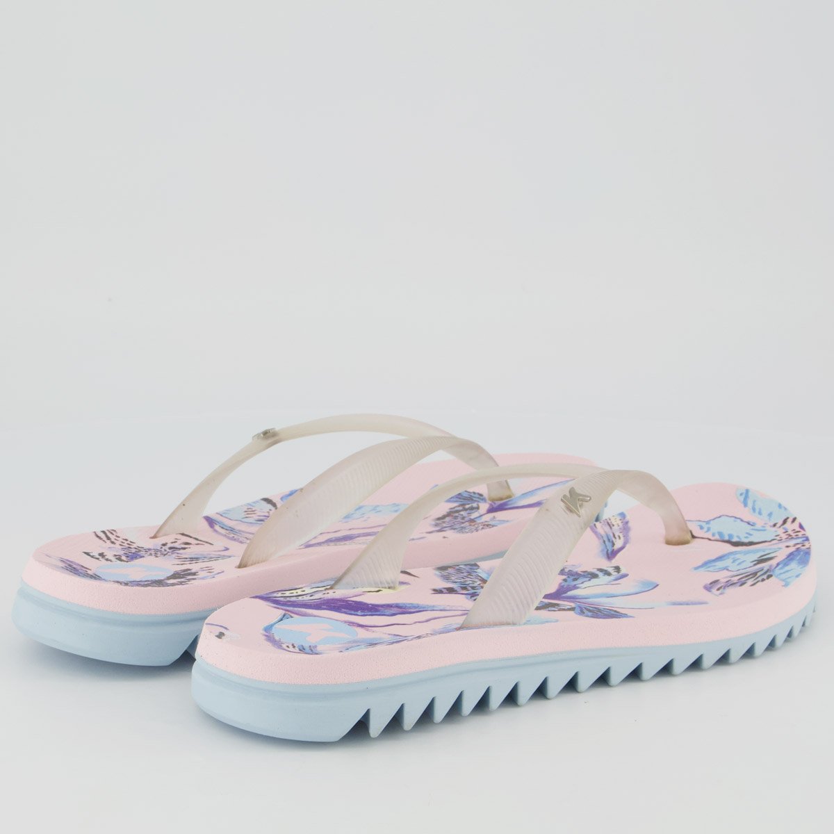 Chinelo Kenner Polen Feminino Borboletas Rosa Rosa 4