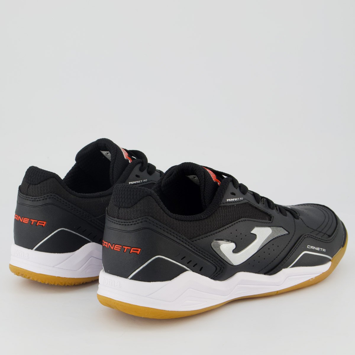 Chuteira Joma Caneta Futsal Preta Preto 3