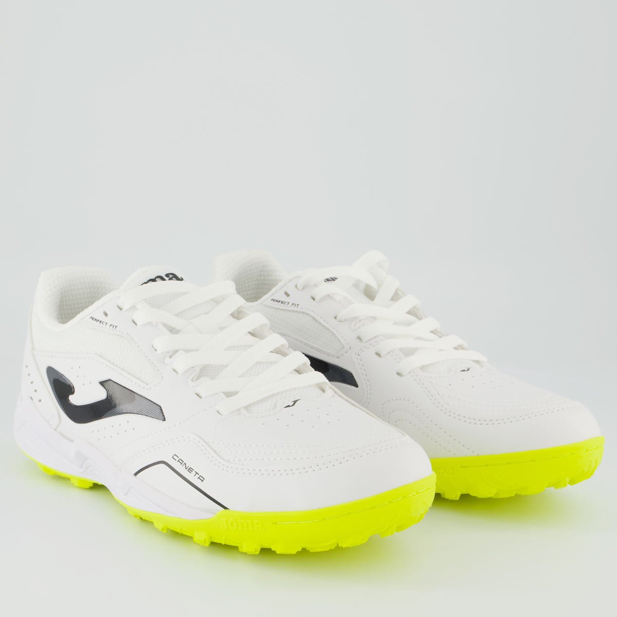 Chuteira Joma Caneta Society Branca Branco 2