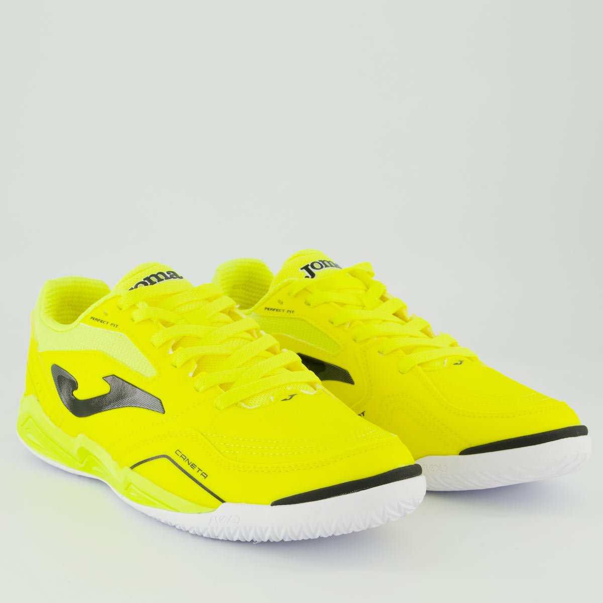 Chuteira Joma Caneta Futsal Amarela e Preta Amarelo 8