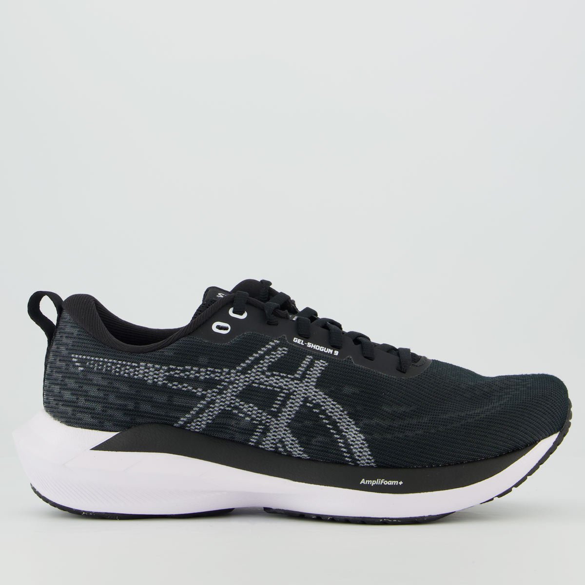 Tênis Asics Gel Shogun 9 Preto e Branco