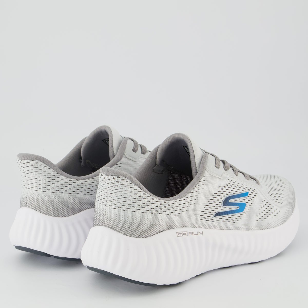 Tênis Skechers Go Run Now Cinza Cinza 3