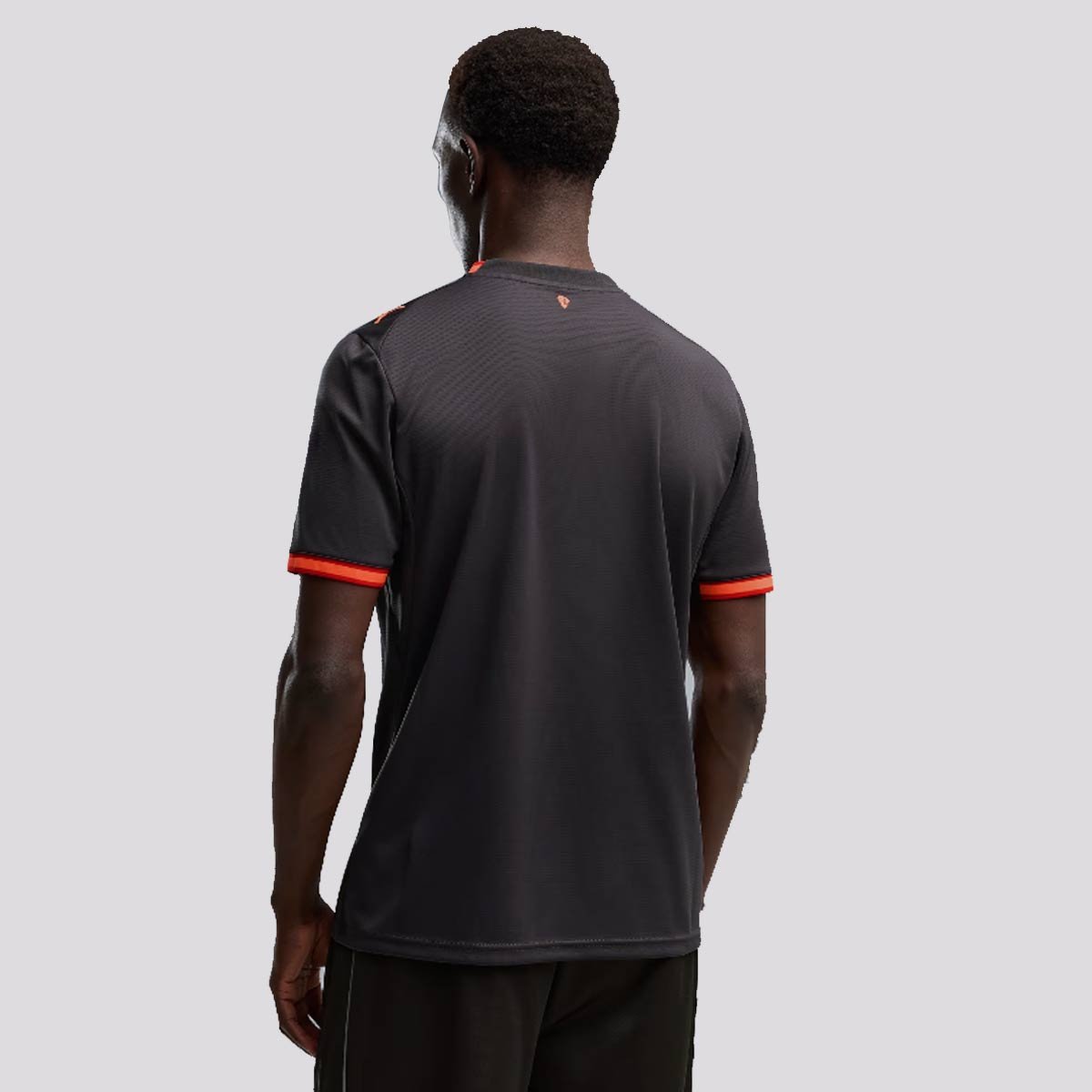 Camisa Puma Milan Third 2027 Preto/Laranja 2