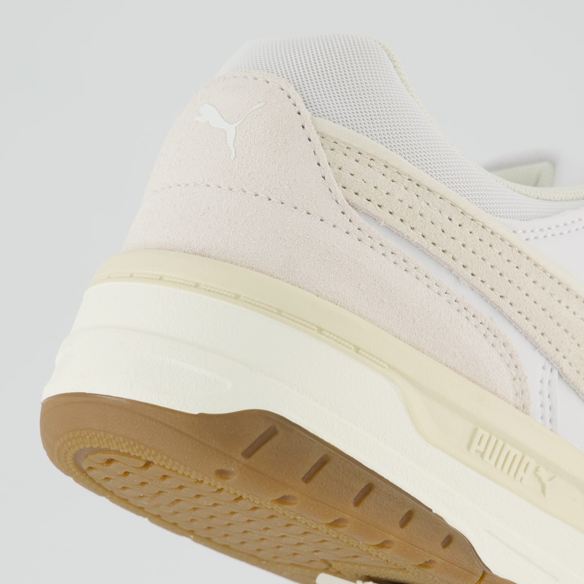 Tênis Puma Rebound Retro Sd Bege e Branco Branco/Bege 6