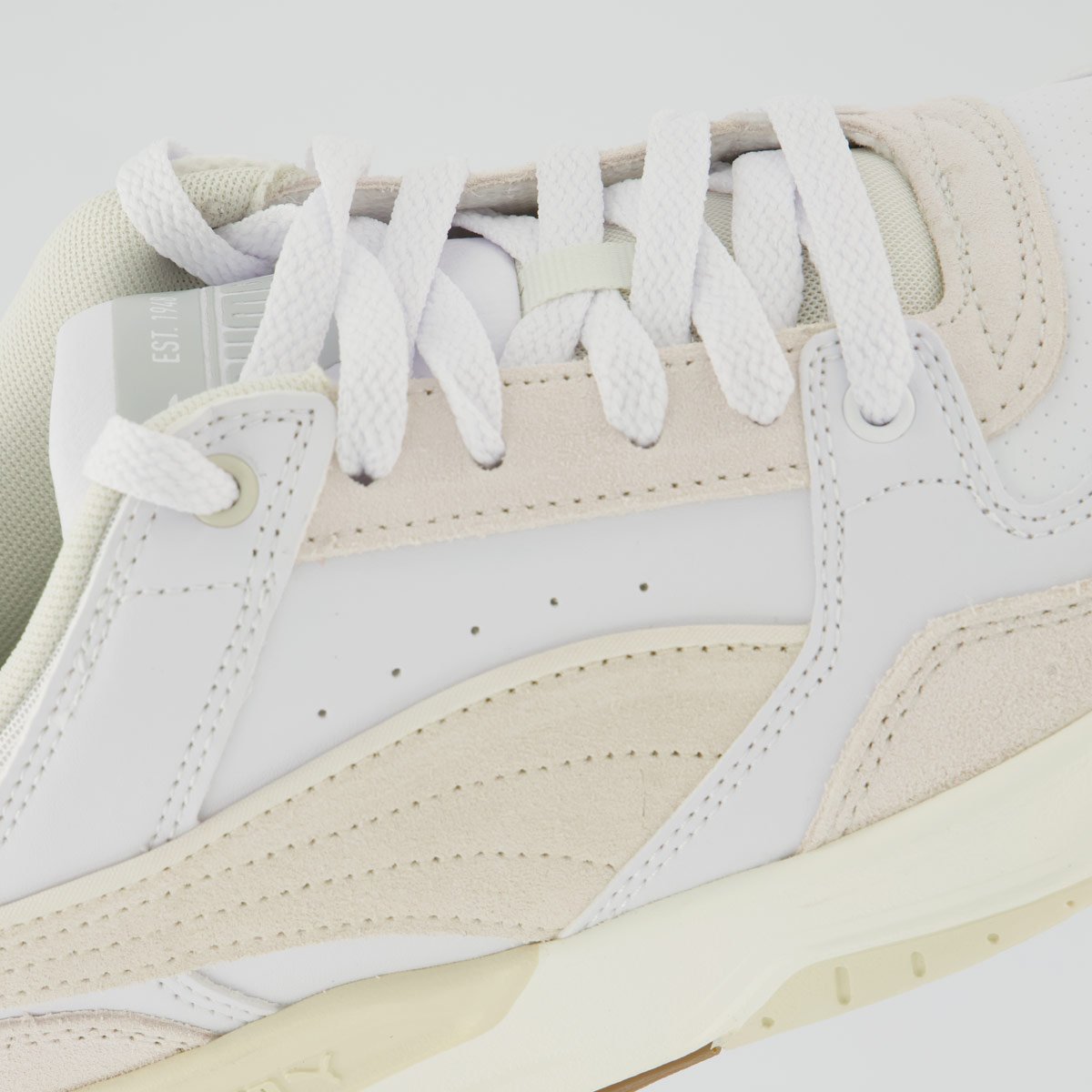 Tênis Puma Rebound Retro Sd Bege e Branco Branco/Bege 7