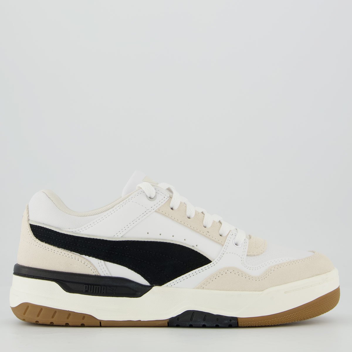 Tênis Puma Rebound Retro Sd Branco e Preto