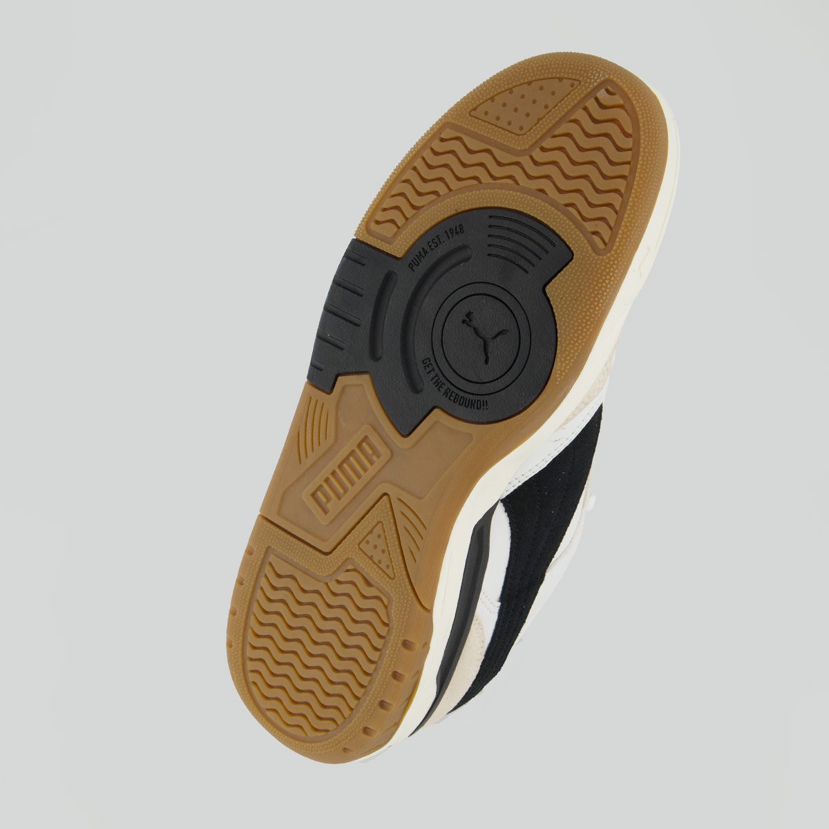 Tênis Puma Rebound Retro Sd Branco e Preto Branco/Preto 5