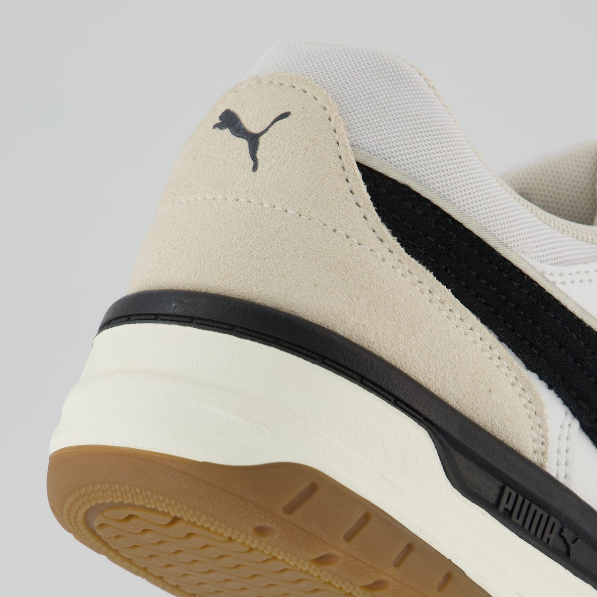 Tênis Puma Rebound Retro Sd Branco e Preto Branco/Preto 6