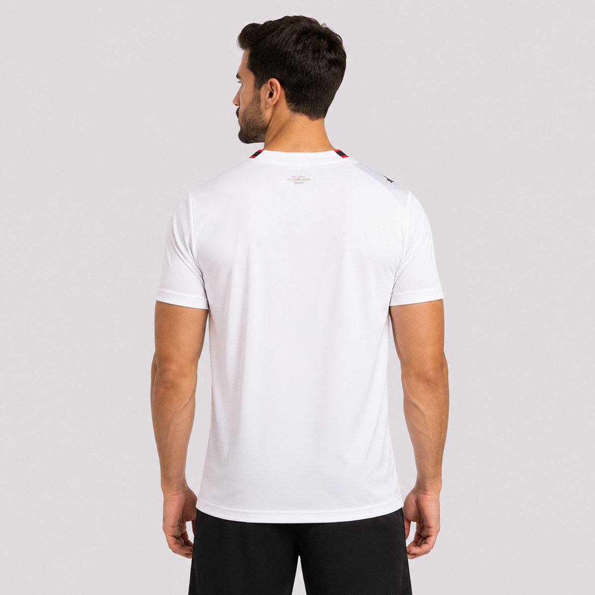 Camisa Puma Milan Away 2027 Preto/Laranja 4