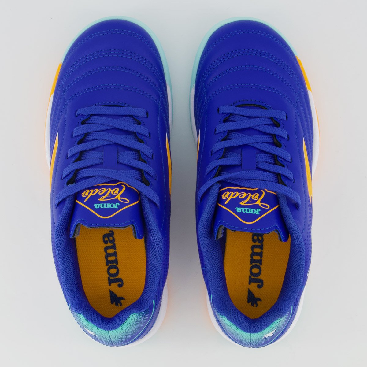 Chuteira Joma Toledo Futsal Juvenil Azul Azul 4