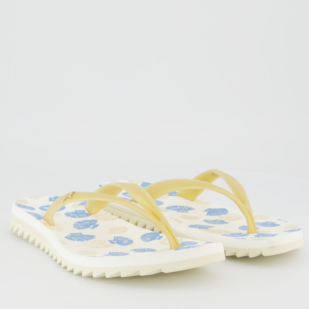 Chinelo Kenner Ibiza Atlantica Feminino Branco Branco 3