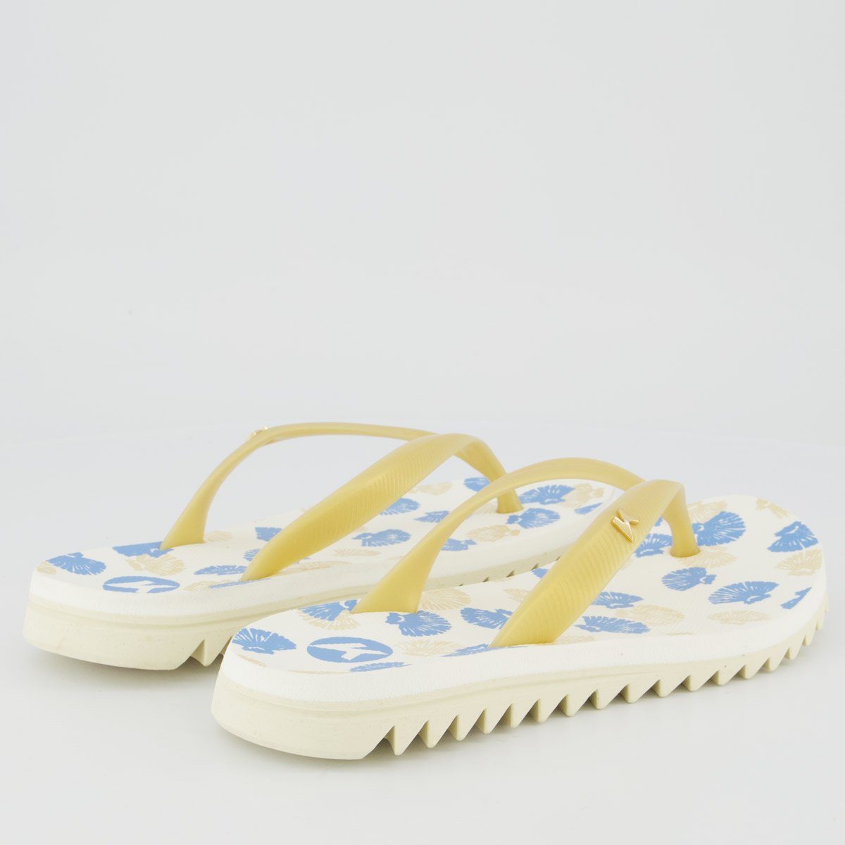 Chinelo Kenner Ibiza Atlantica Feminino Branco Branco 4