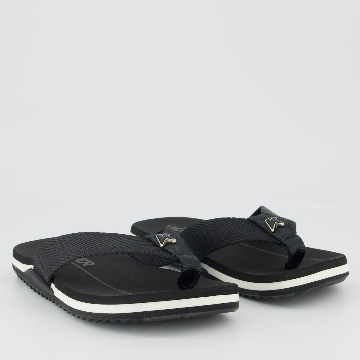 Chinelo Kenner NK6 pro Infantil Preto Preto 3