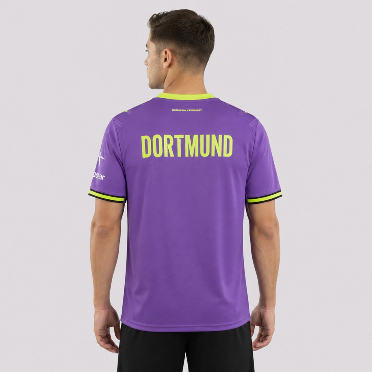 Camisa Puma Borussia Dortmund Third 2027 Roxo/Amarelo 4
