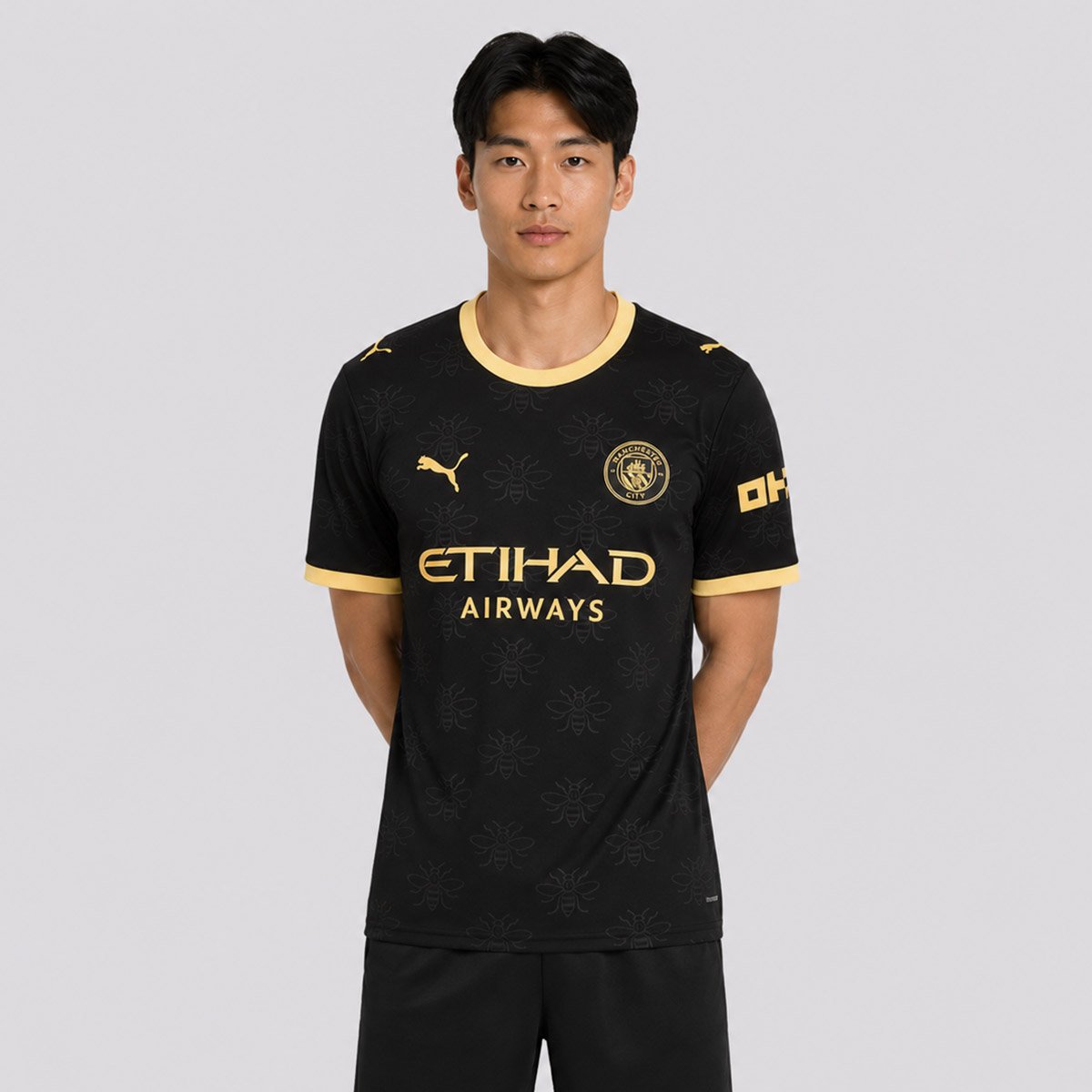 Camisa Puma Manchester City Away 2027 Preta