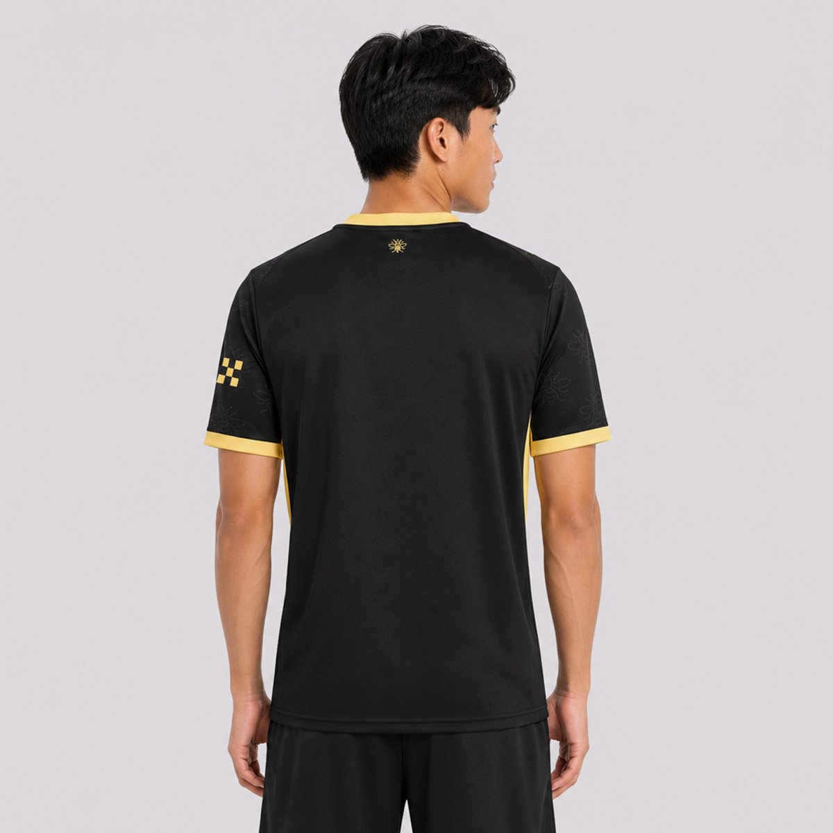 Camisa Puma Manchester City Away 2027 Preta Preto 4