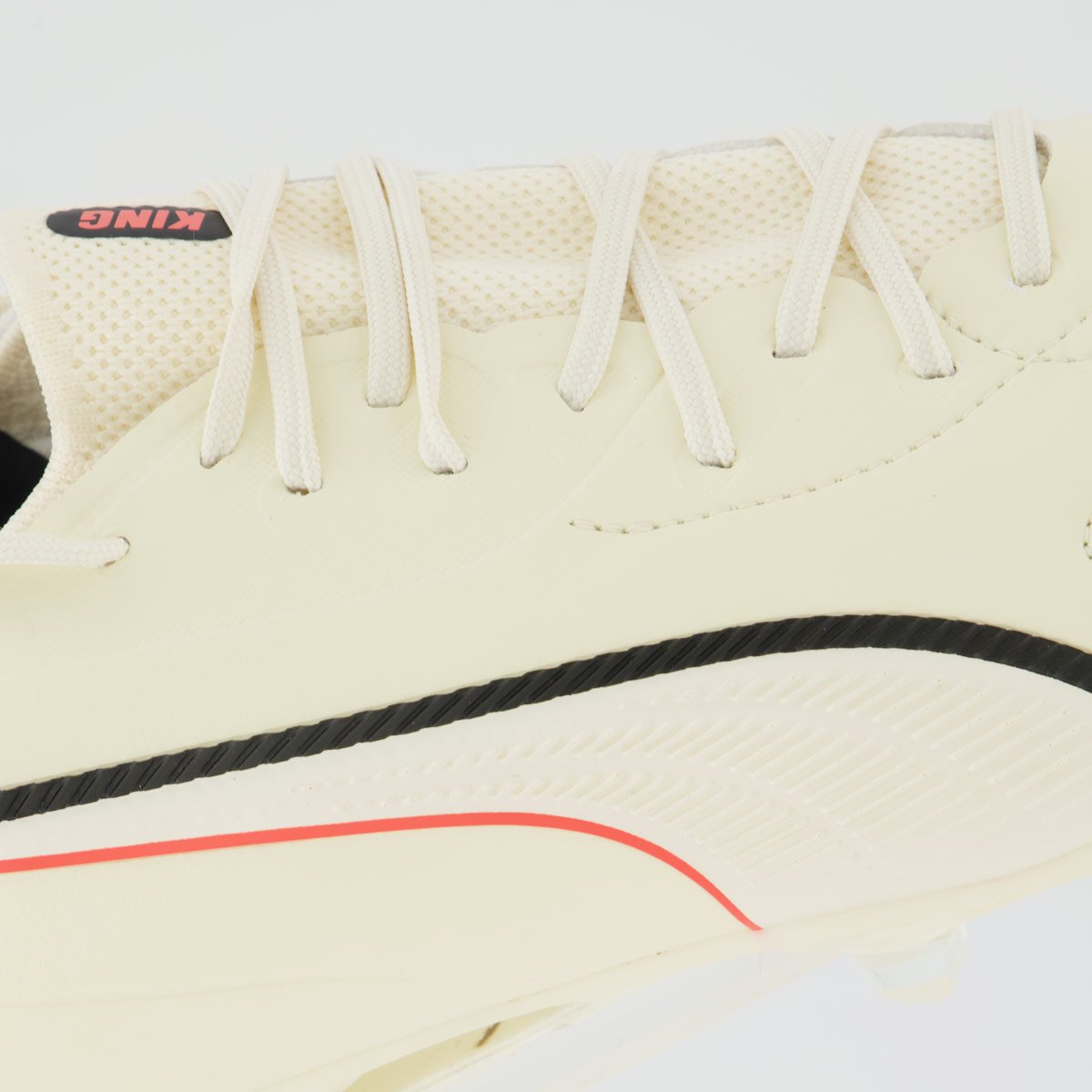 Chuteira Puma King 20 Match Campo Bege e Preto Bege 3