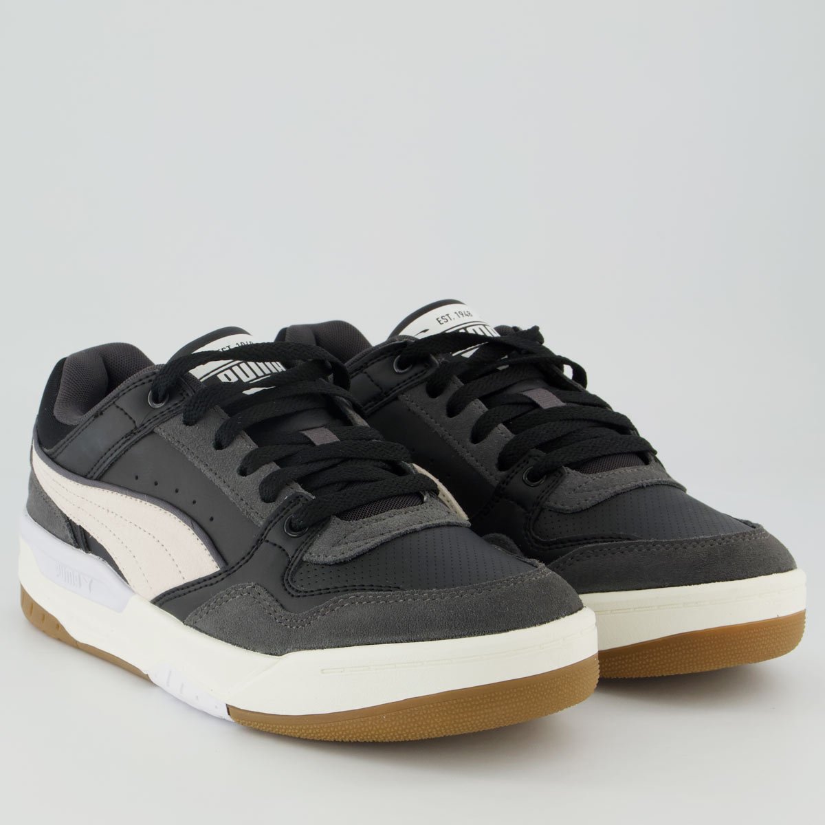 Tênis Puma Rebound Retro Sd Preto e Branco Preto/Branco 2