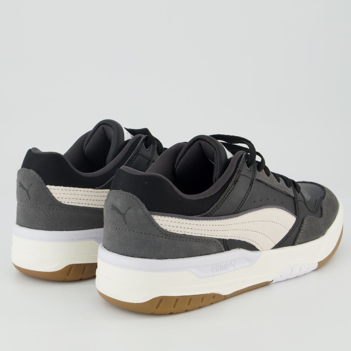 Tênis Puma Rebound Retro Sd Preto e Branco Preto/Branco 3