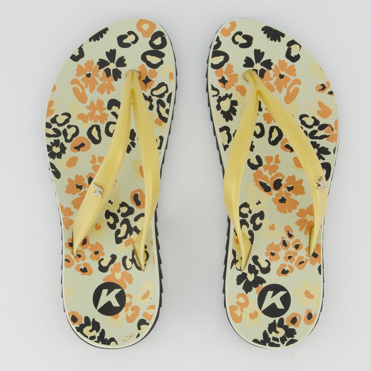 Chinelo Kenner Ibiza Pintada Feminino Dourado