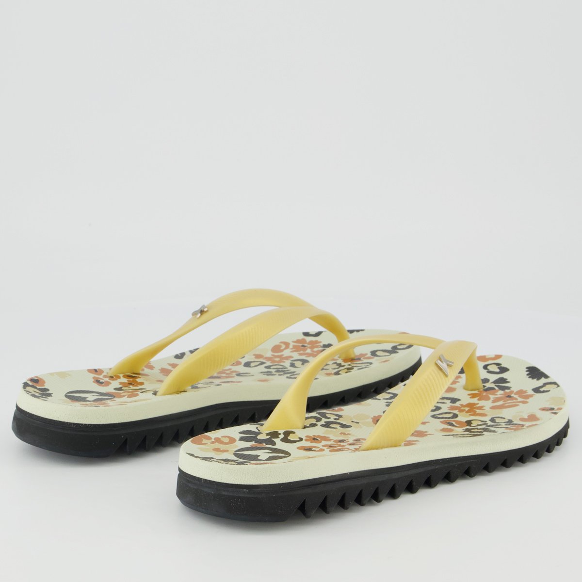 Chinelo Kenner Ibiza Pintada Feminino Dourado Dourado 4