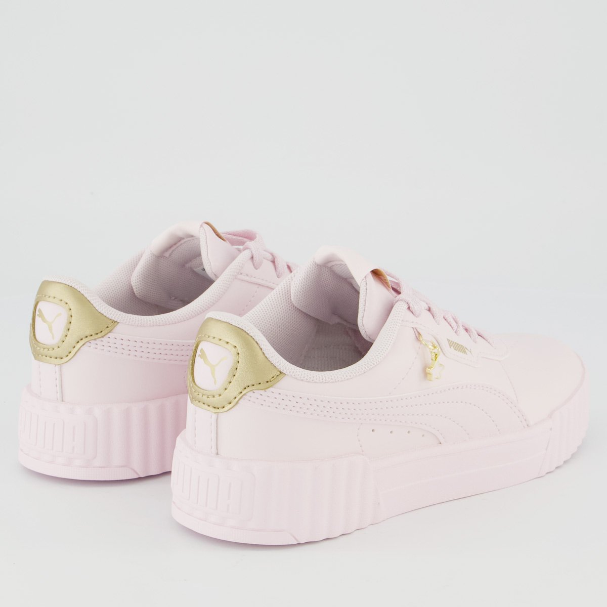 Tênis Puma Carina 3.0 Charm Infantil Rosa Rosa 3