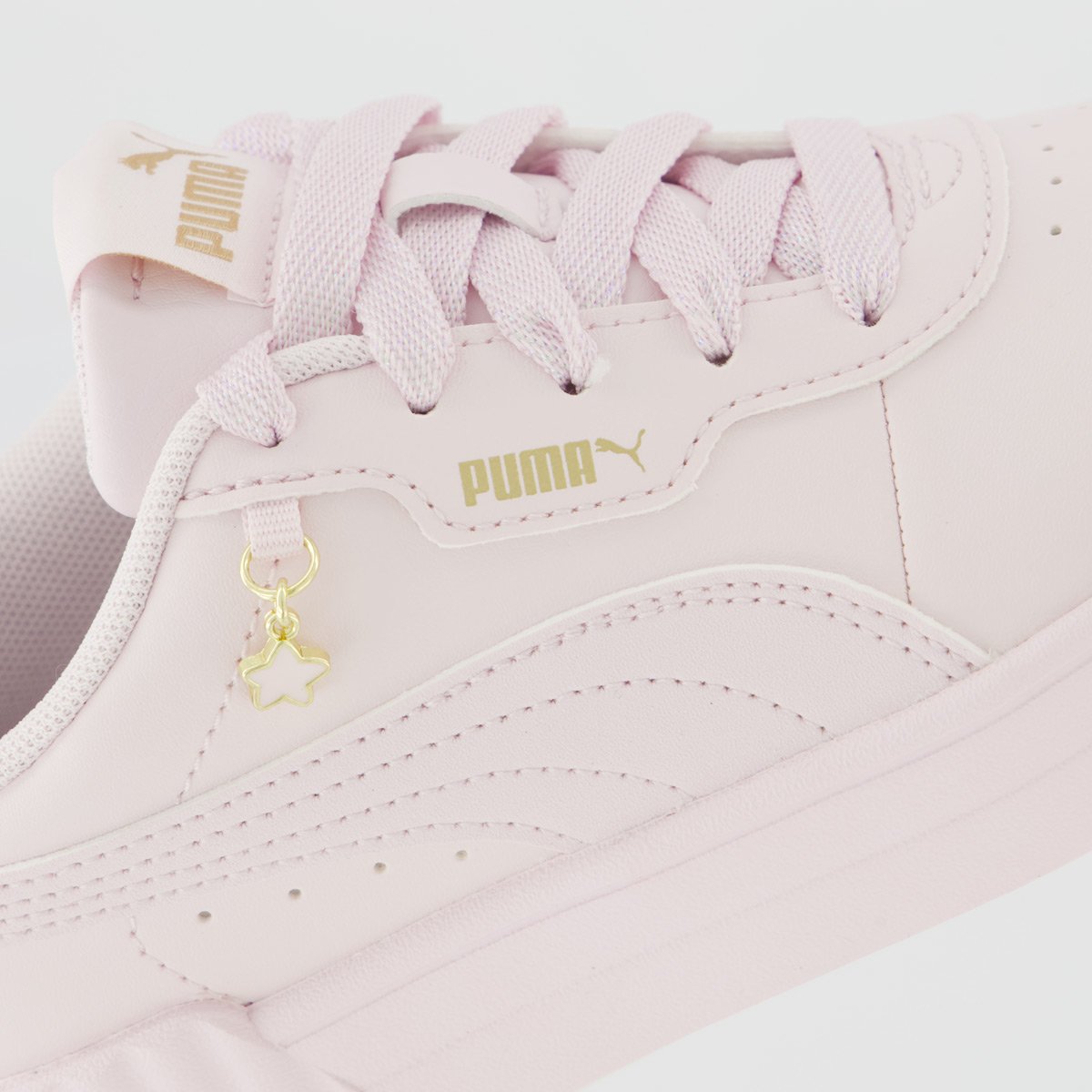 Tênis Puma Carina 3.0 Charm Infantil Rosa Rosa 7