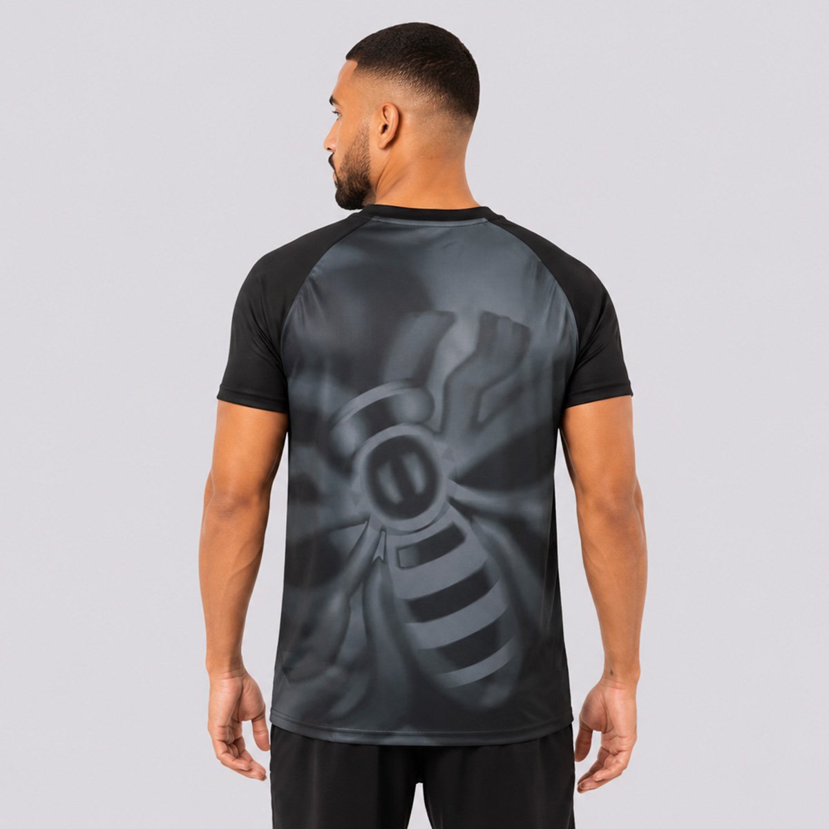 Camisa Puma Manchester City 2027 Pré-Jogo Preta Preto 4