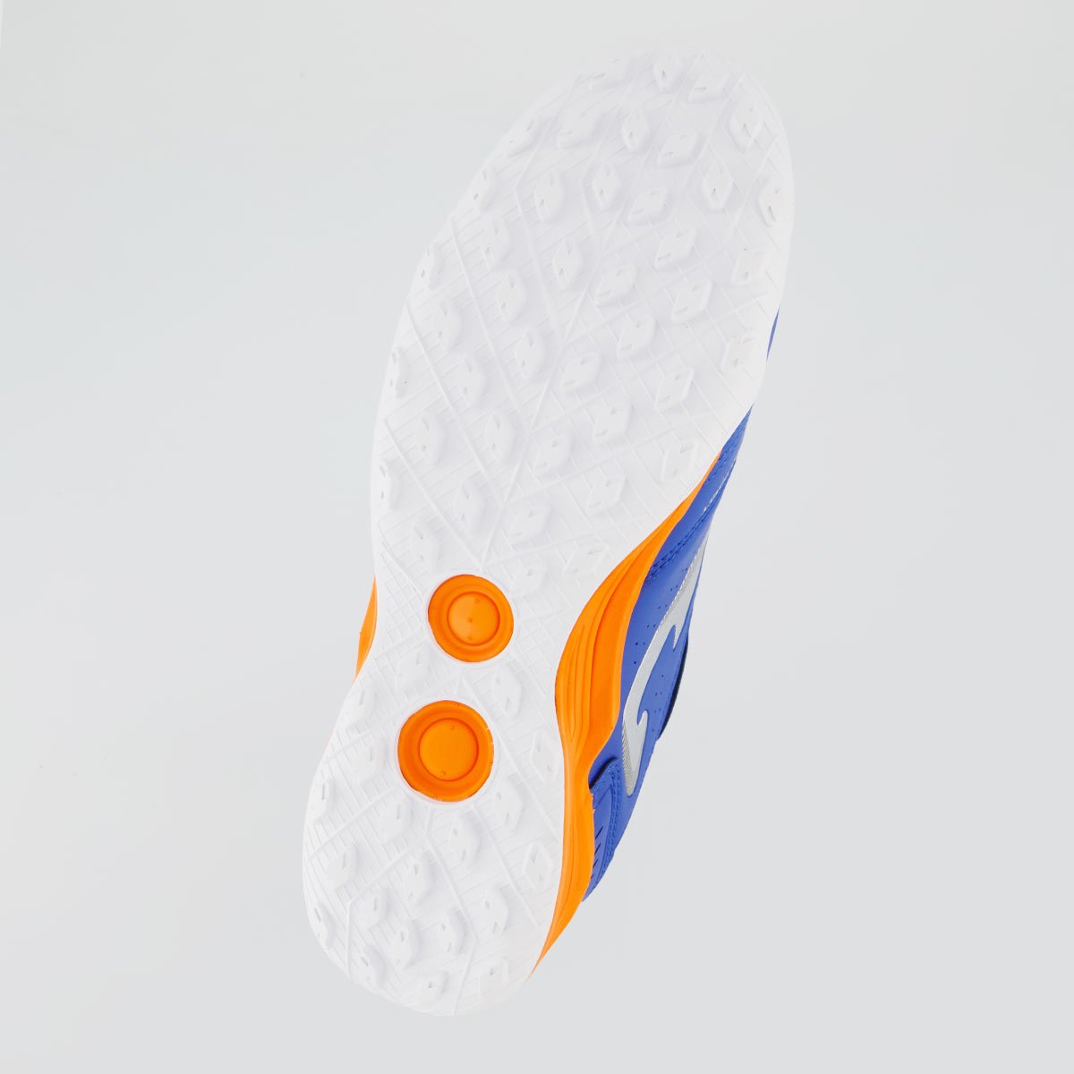 Chuteira Joma Caneta Society Azul e Laranja Azul 5