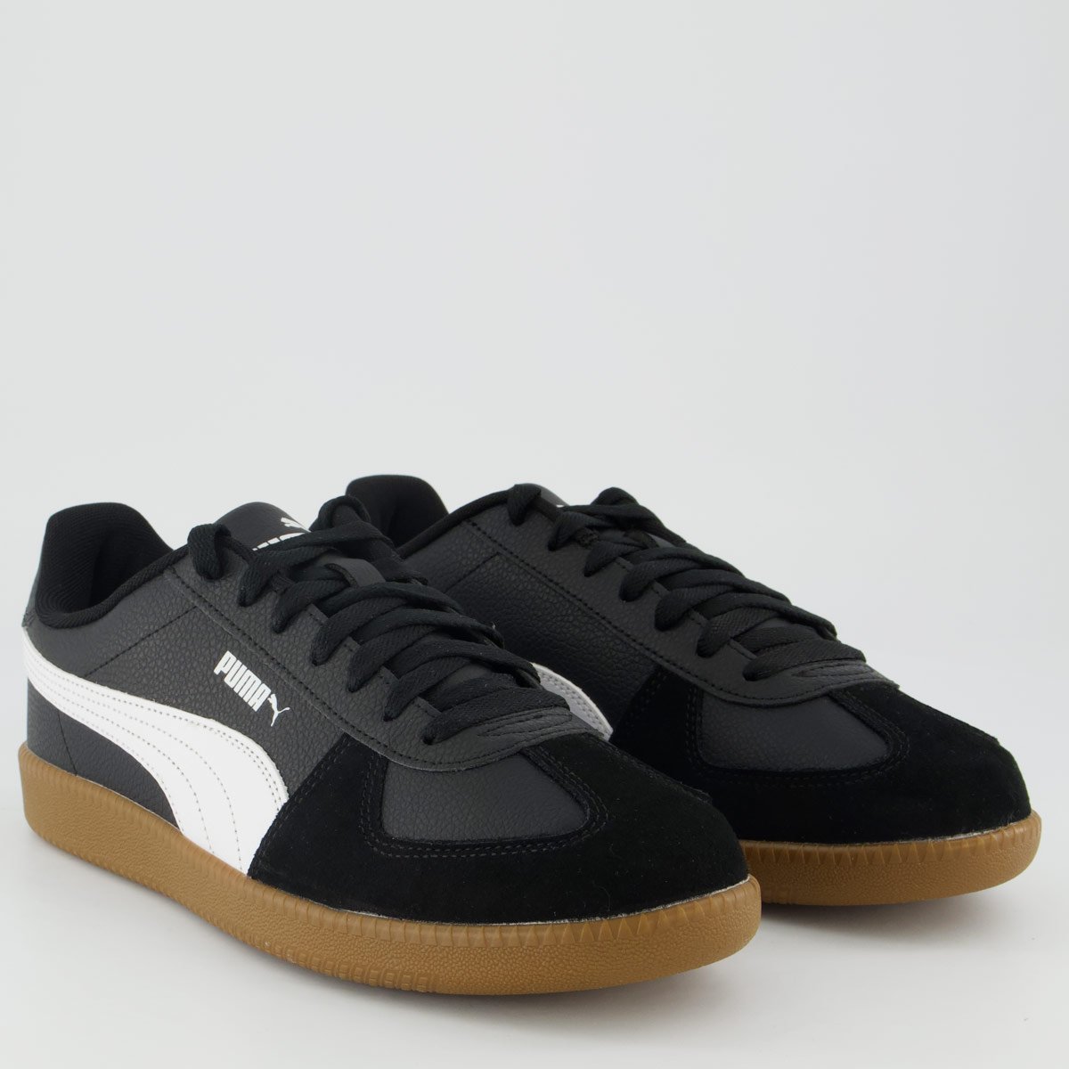 Tênis Puma Club Lt Preto e Branco Preto/Branco 2