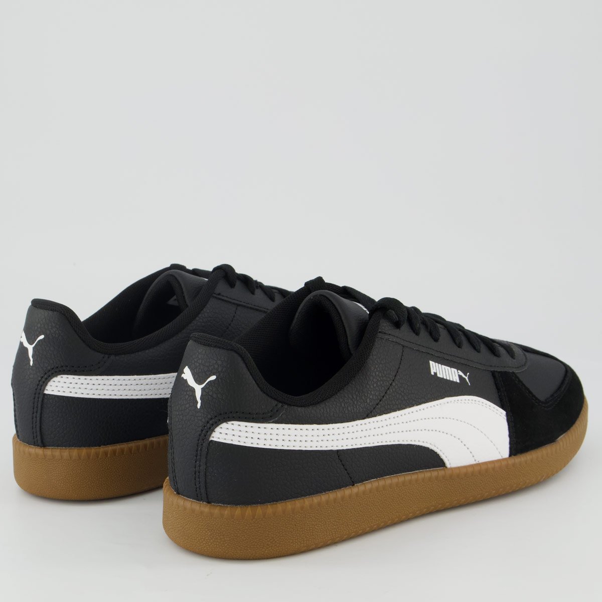 Tênis Puma Club Lt Preto e Branco Preto/Branco 3