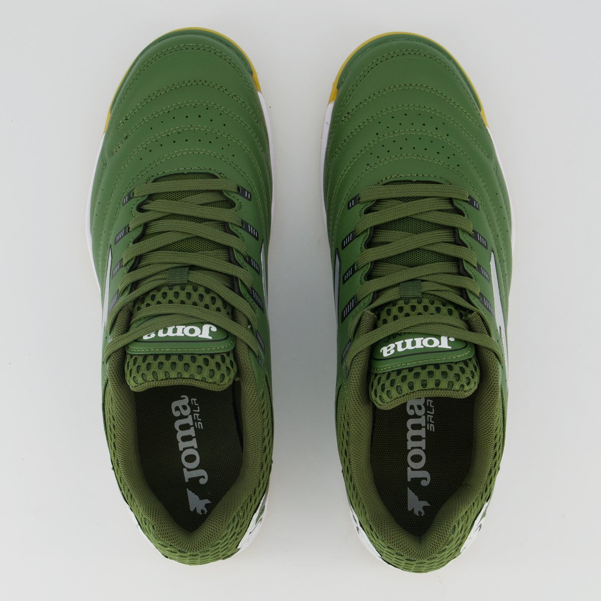 Chuteira Joma Máxima Futsal Verde e Branca Verde 4
