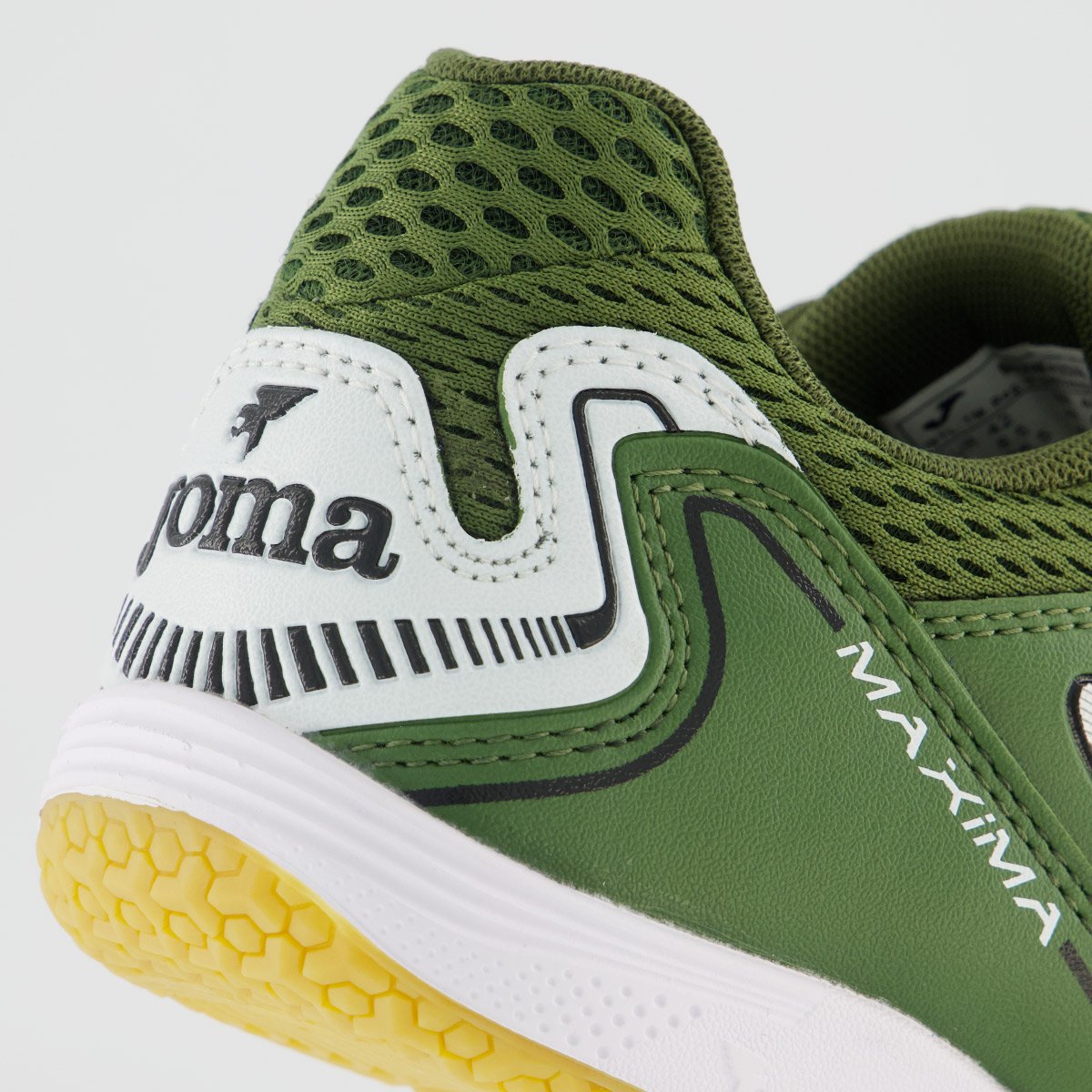 Chuteira Joma Máxima Futsal Verde e Branca Verde 6