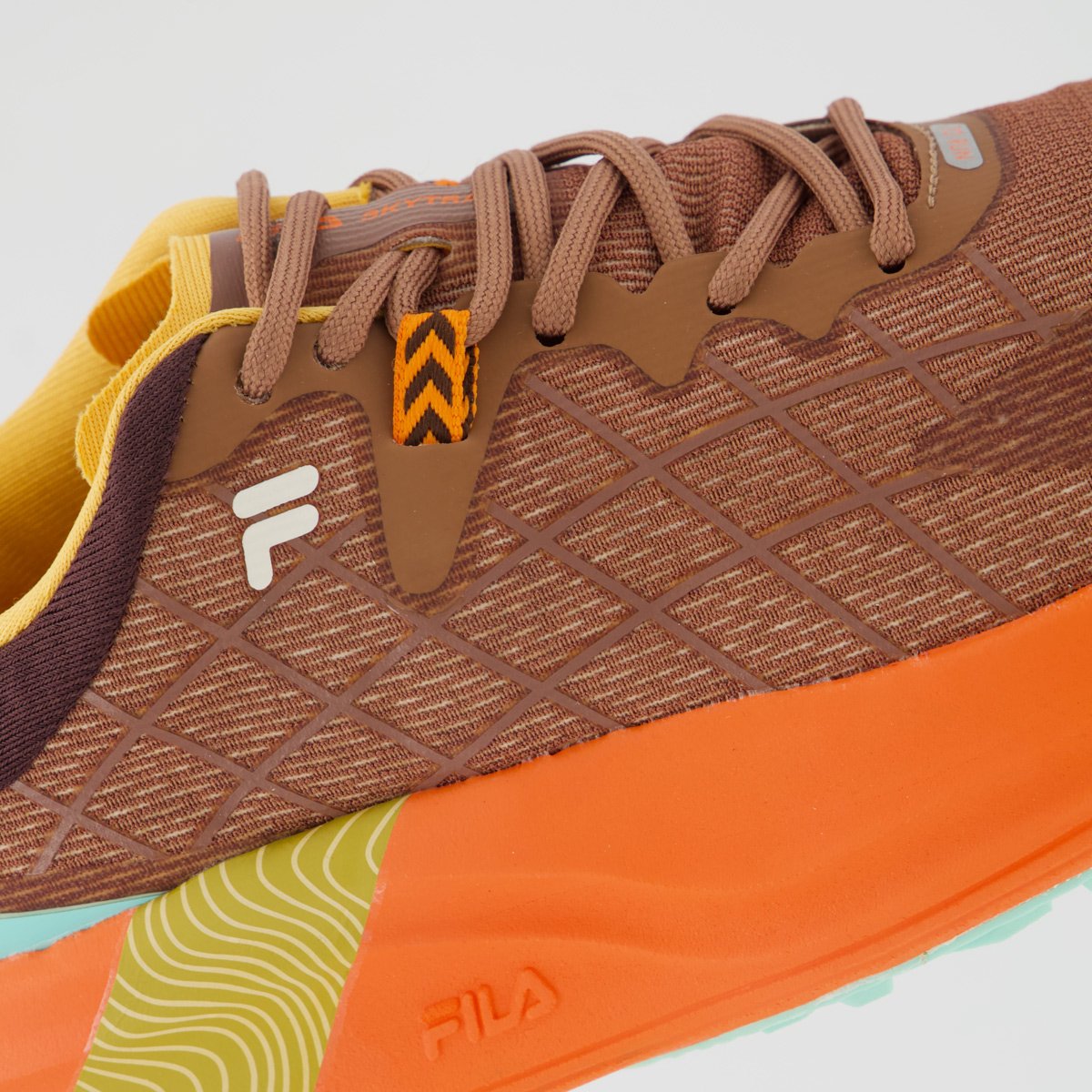 Tênis Fila Racer Skytrail Feminino Marrom e Laranja Marrom/Laranja 7
