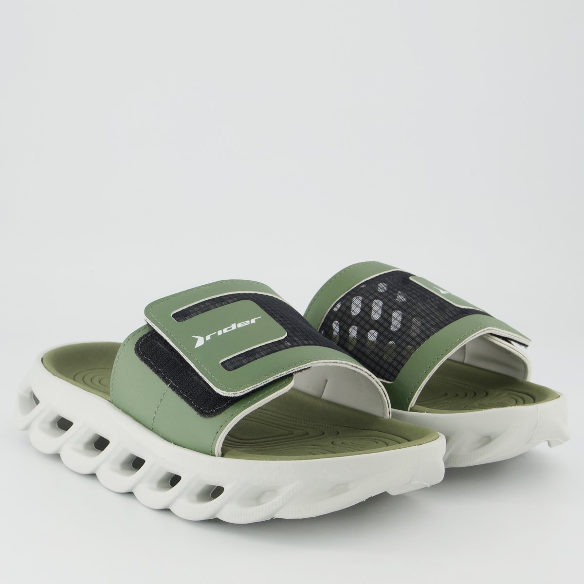 Chinelo Rider Slide R Power Verde Verde 3