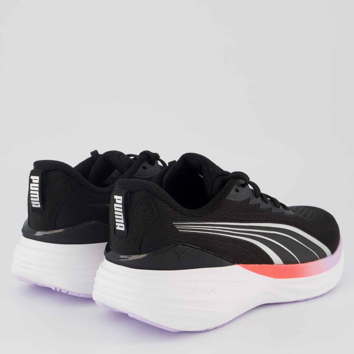 Tênis Puma Scend Pro 3 Feminino Preto e Lilás Preto/Laranja 3