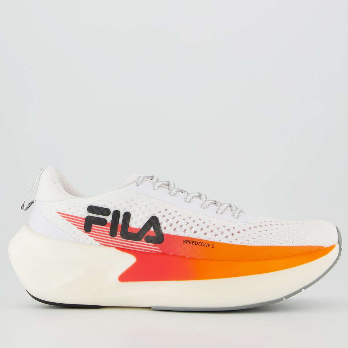 Tênis Fila Speedzone 2 Branco e Laranja