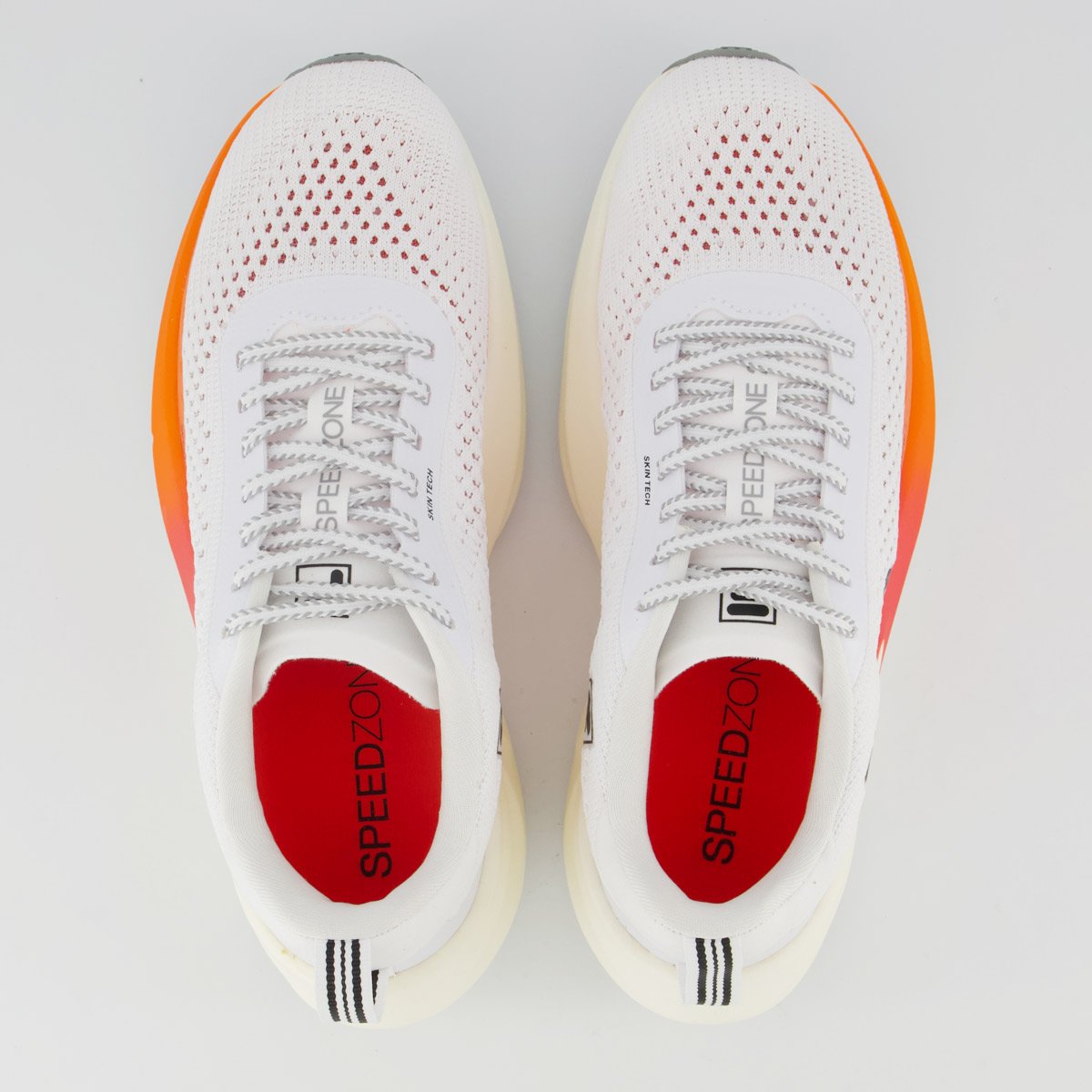Tênis Fila Speedzone 2 Branco e Laranja Branco/Laranja 4