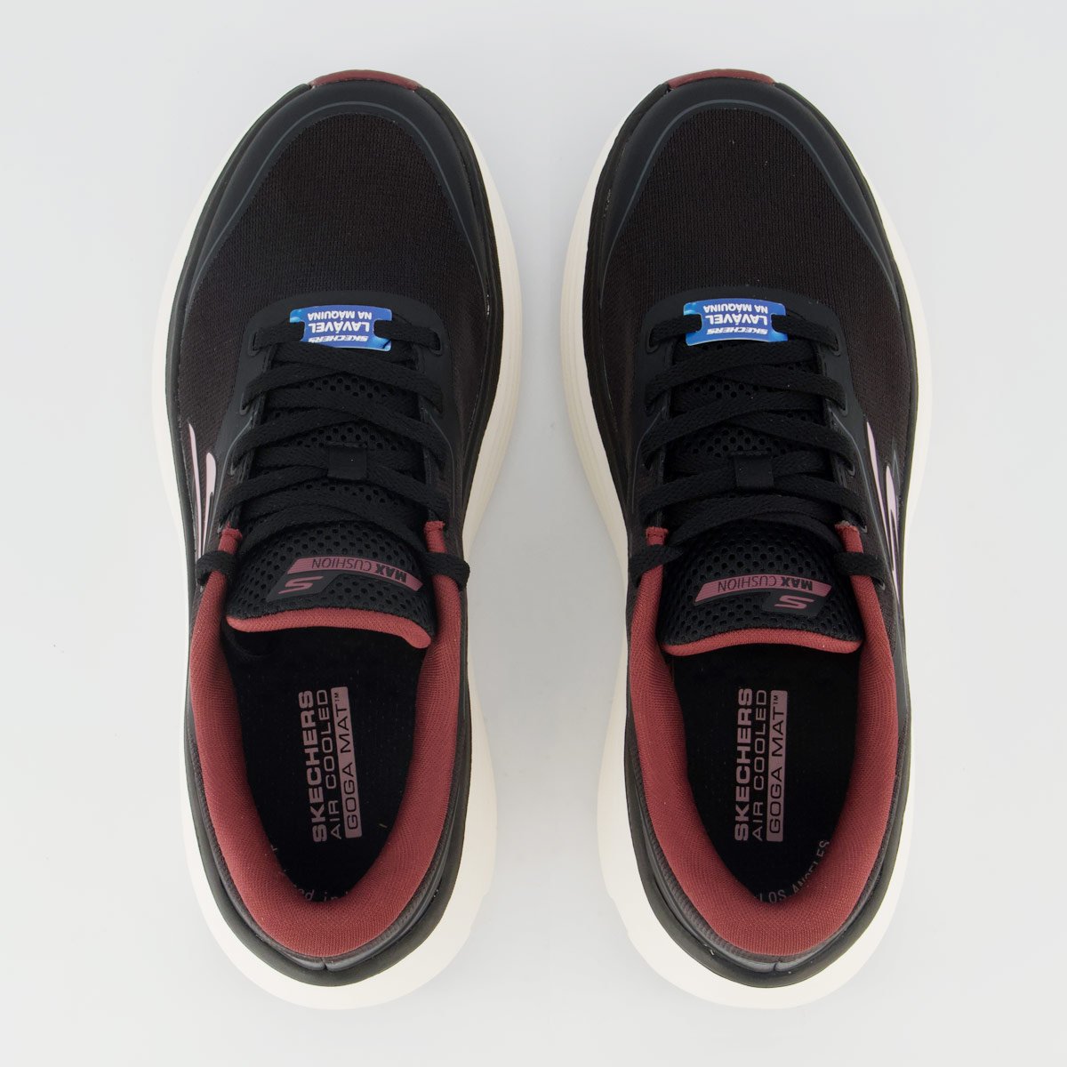 Tênis Skechers Max Cushioning Endeavour Feminino Preto Preto 4