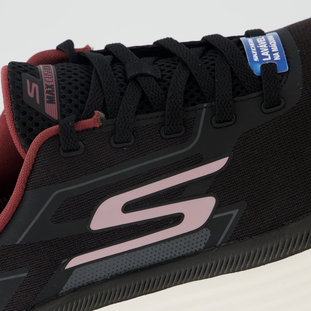 Tênis Skechers Max Cushioning Endeavour Feminino Preto Preto 7