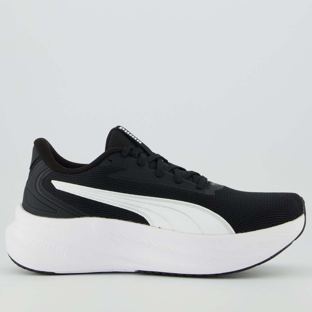 Tenis Puma Maxstride Lite Feminino Preto e Branco