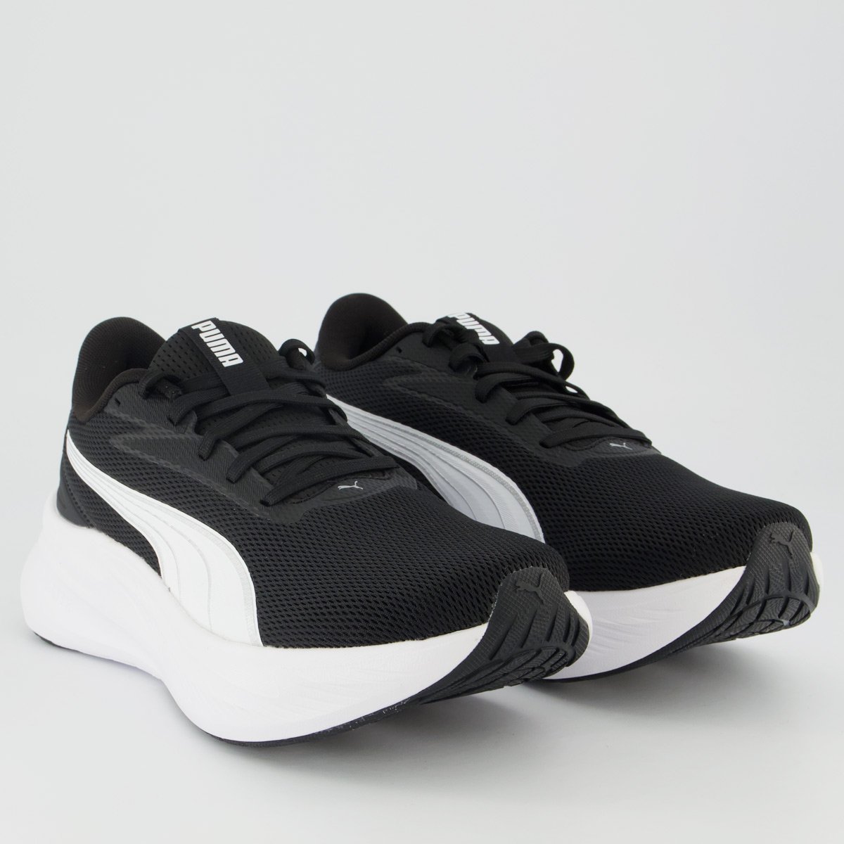 Tenis Puma Maxstride Lite Feminino Preto e Branco Preto/Branco 2