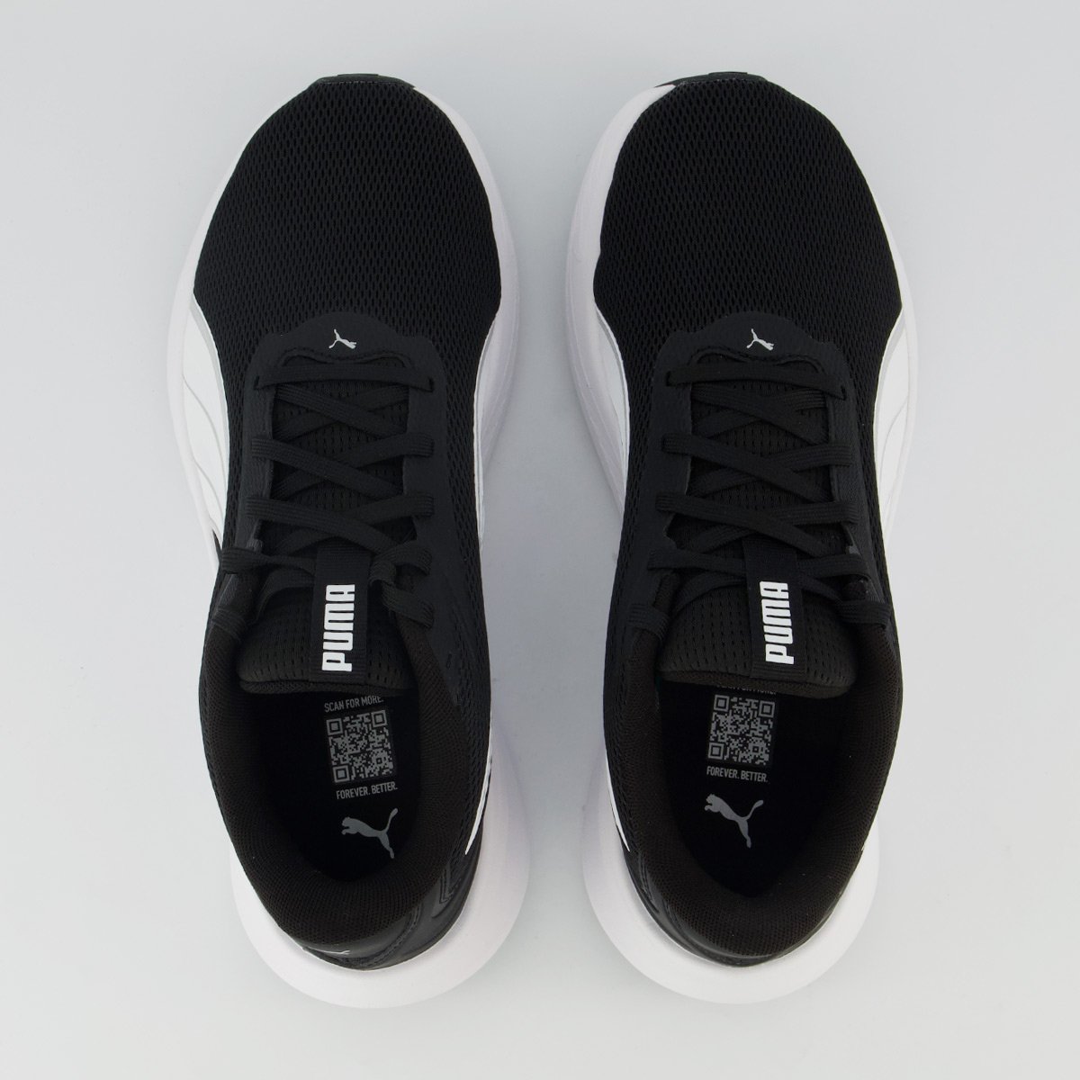 Tenis Puma Maxstride Lite Feminino Preto e Branco Preto/Branco 4