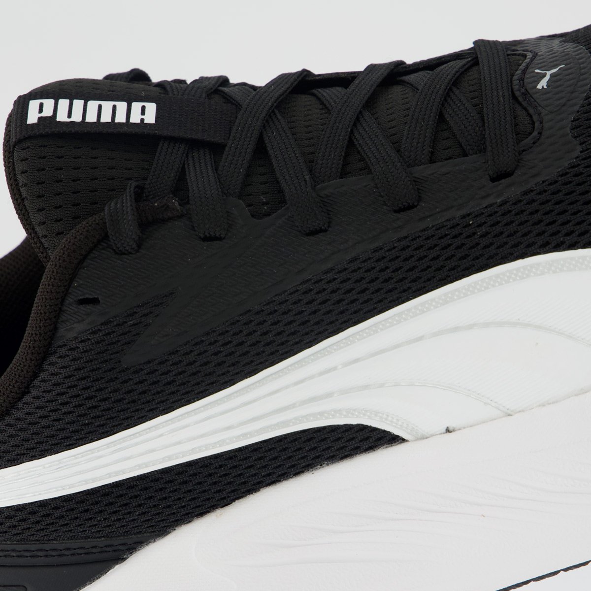 Tenis Puma Maxstride Lite Feminino Preto e Branco Preto/Branco 7