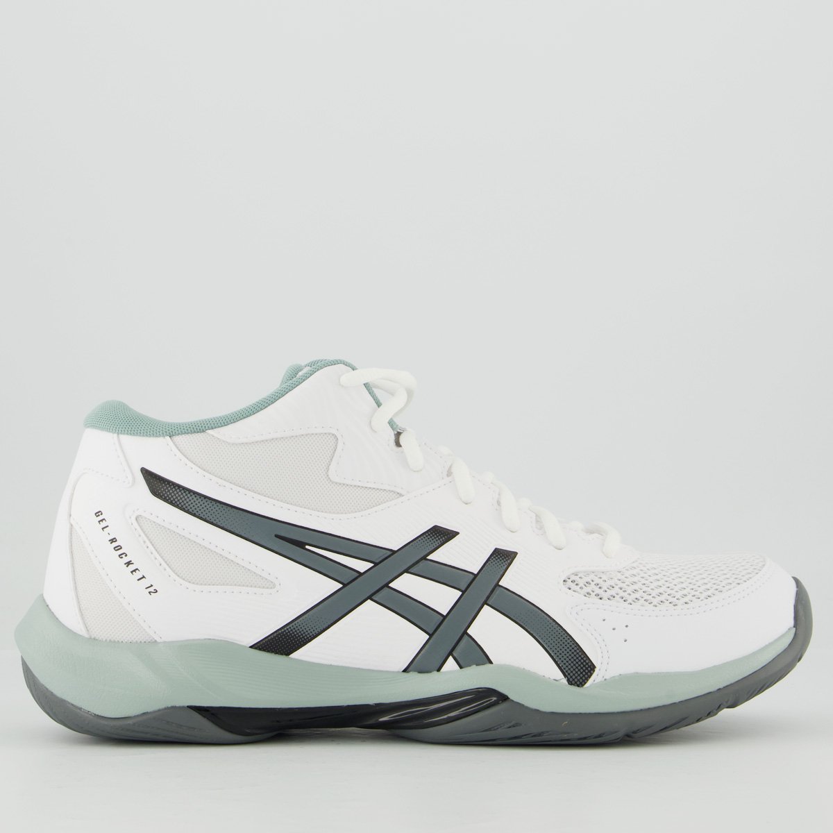 Tênis Asics Gel Rocket MT 12 Branco e Verde