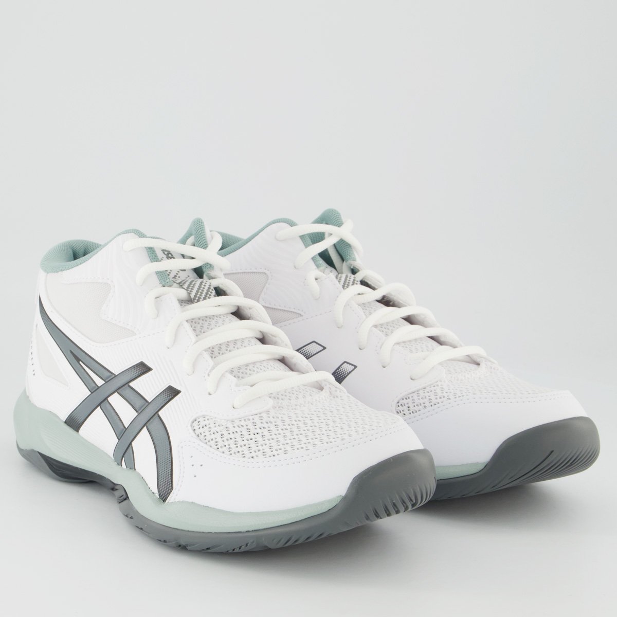 Tênis Asics Gel Rocket MT 12 Branco e Verde Branco/Verde 2