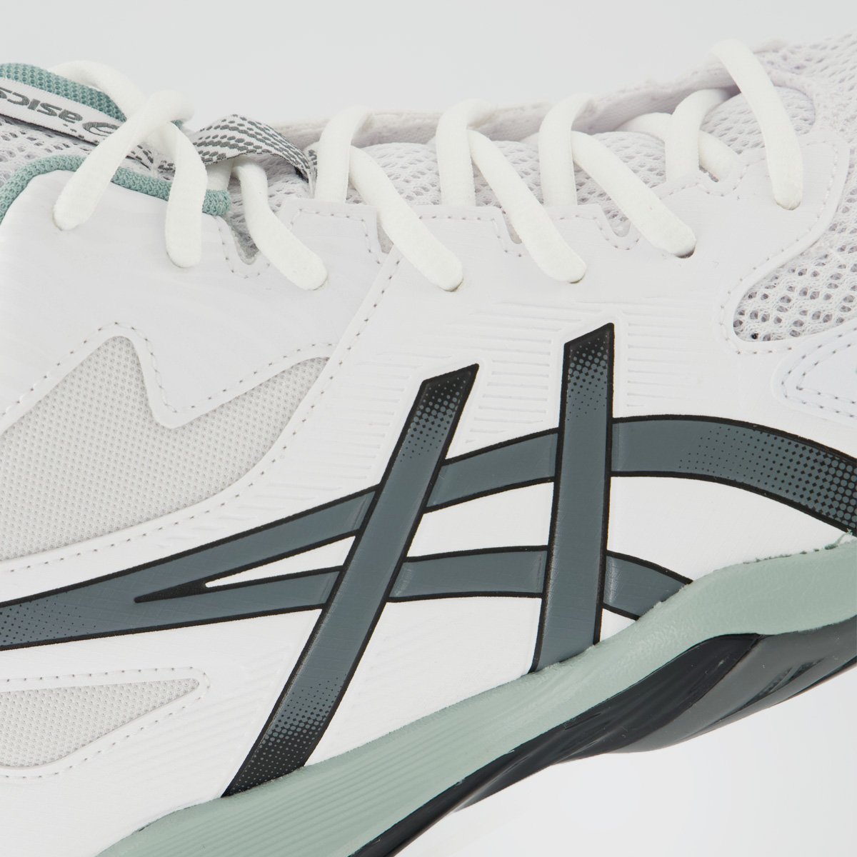 Tênis Asics Gel Rocket MT 12 Branco e Verde Branco/Verde 7